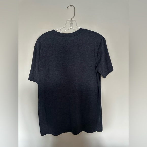 Great American Lakes and Timber Navy Blue T-Shirt with American Flag - Picture 2 of 3